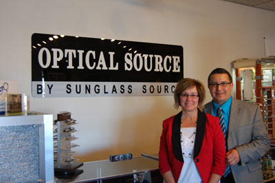 Ray and Donna Montoya, Optical Source by Sunglass Source