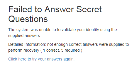 You will be required to provide the correct answers to three questions.